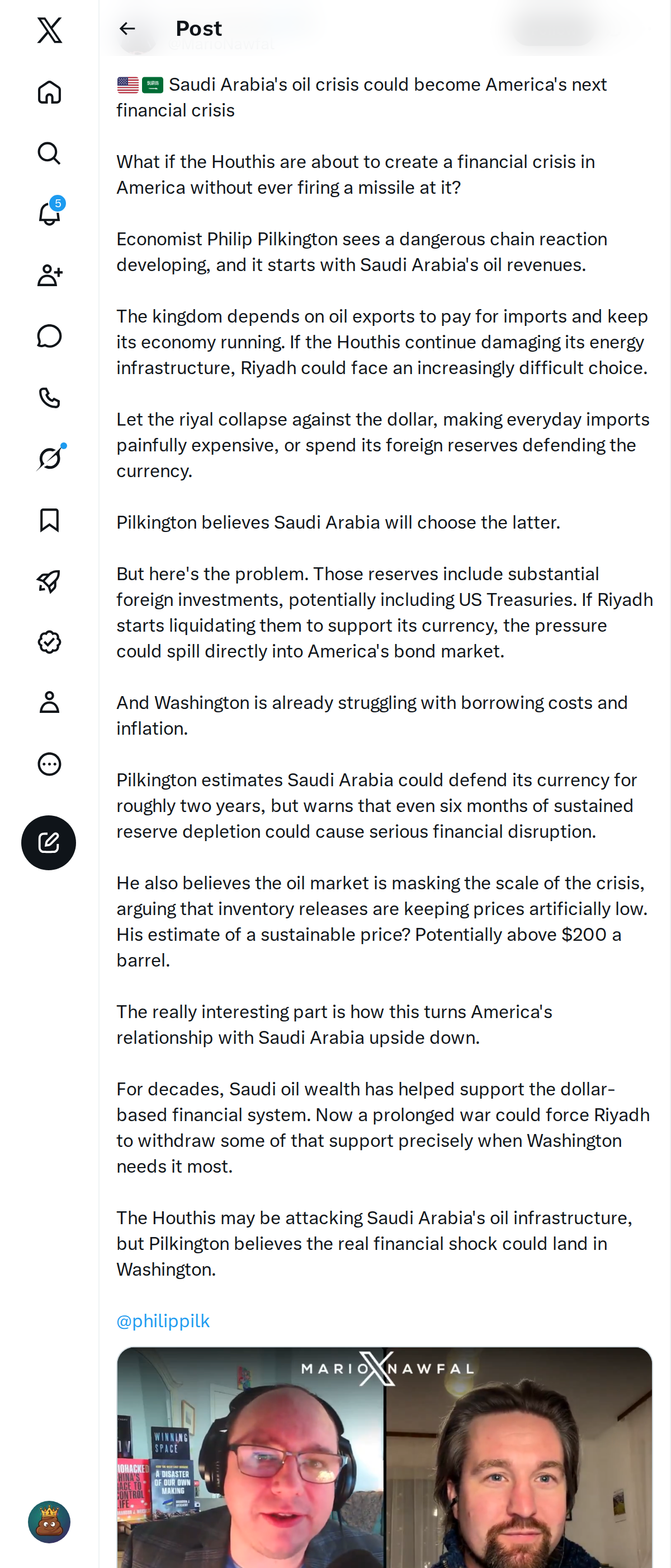 Snapshot 2 of @MarioNawfal's post from 2026-10-15