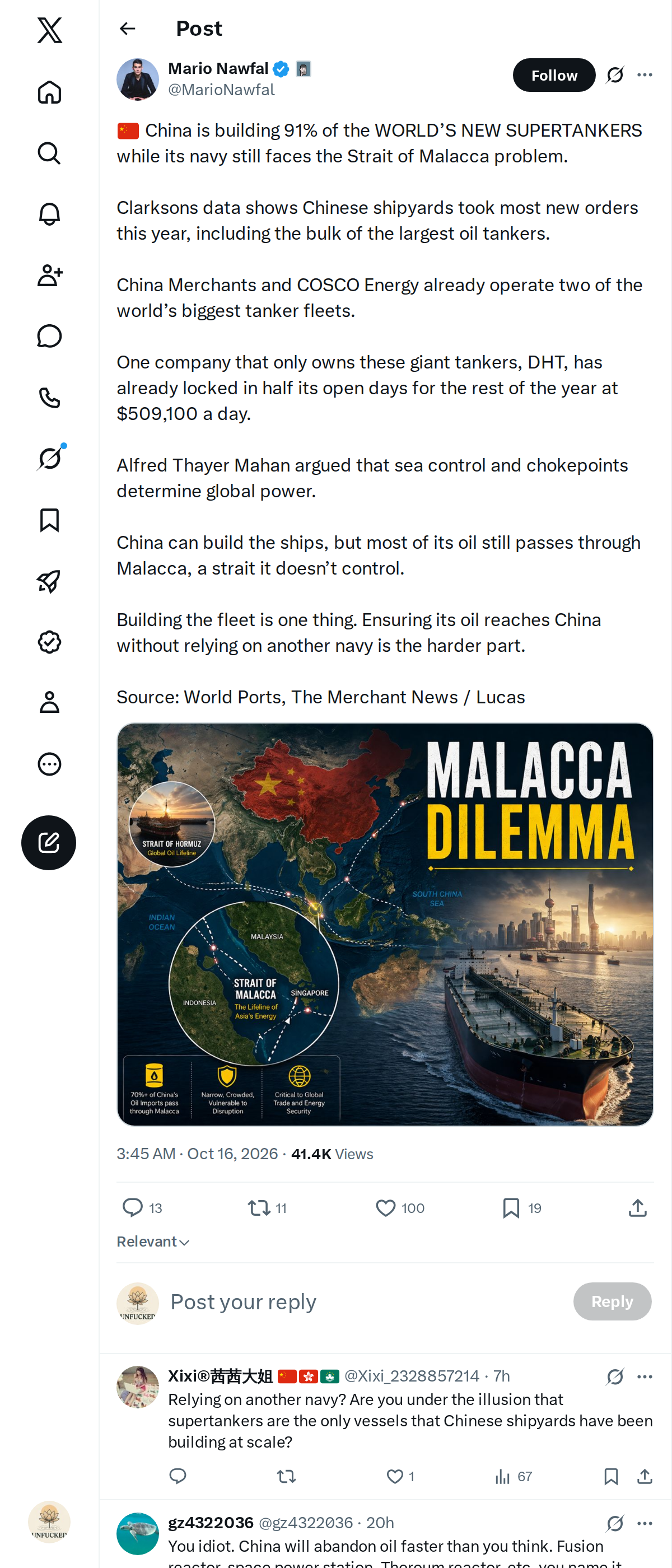 Snapshot 2 of @MarioNawfal's post from 2026-10-16