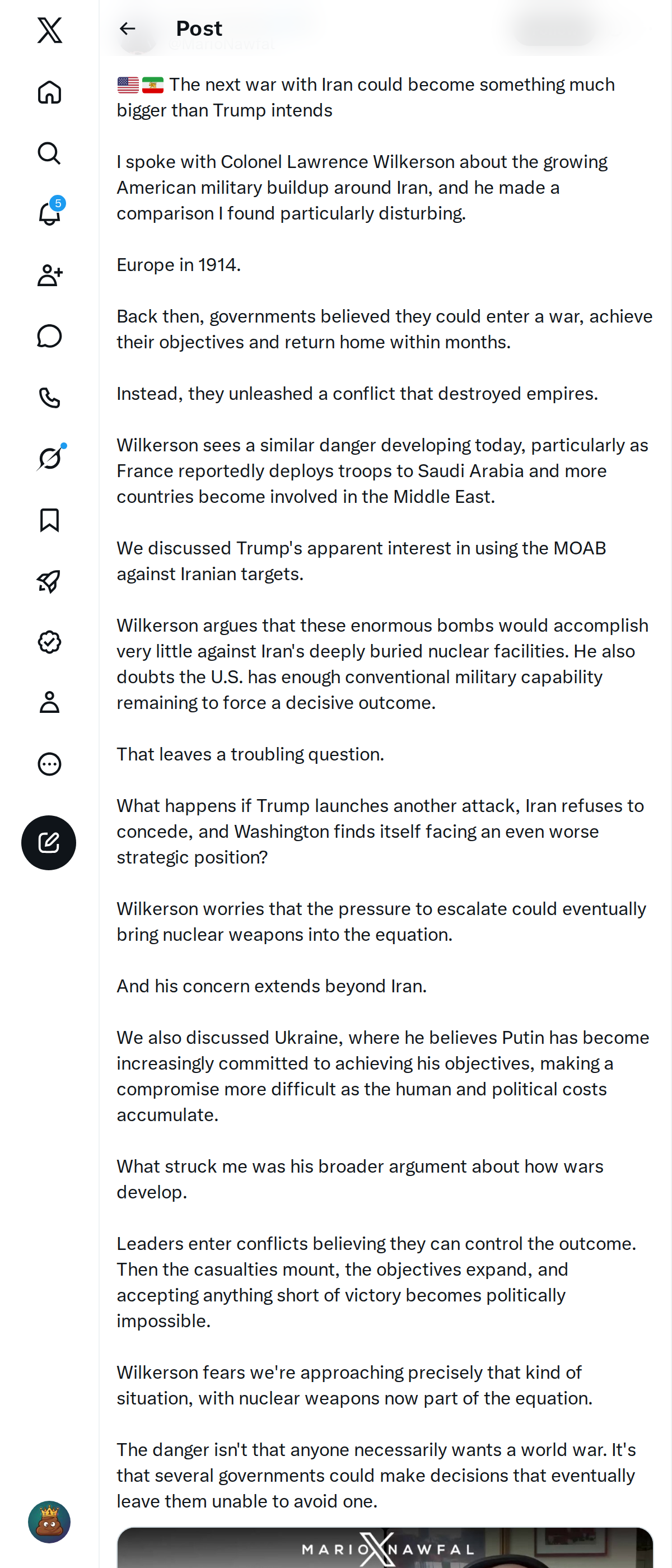 Snapshot 2 of @MarioNawfal's post from 2026-10-16
