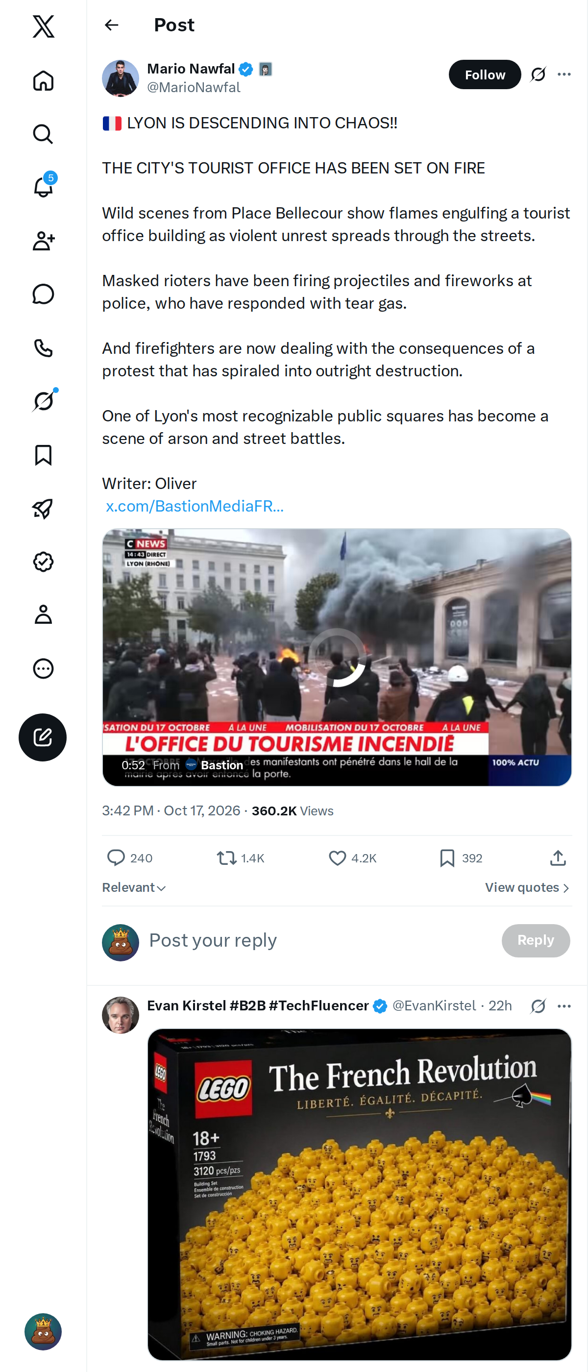 Snapshot 2 of @MarioNawfal's post from 2026-10-17