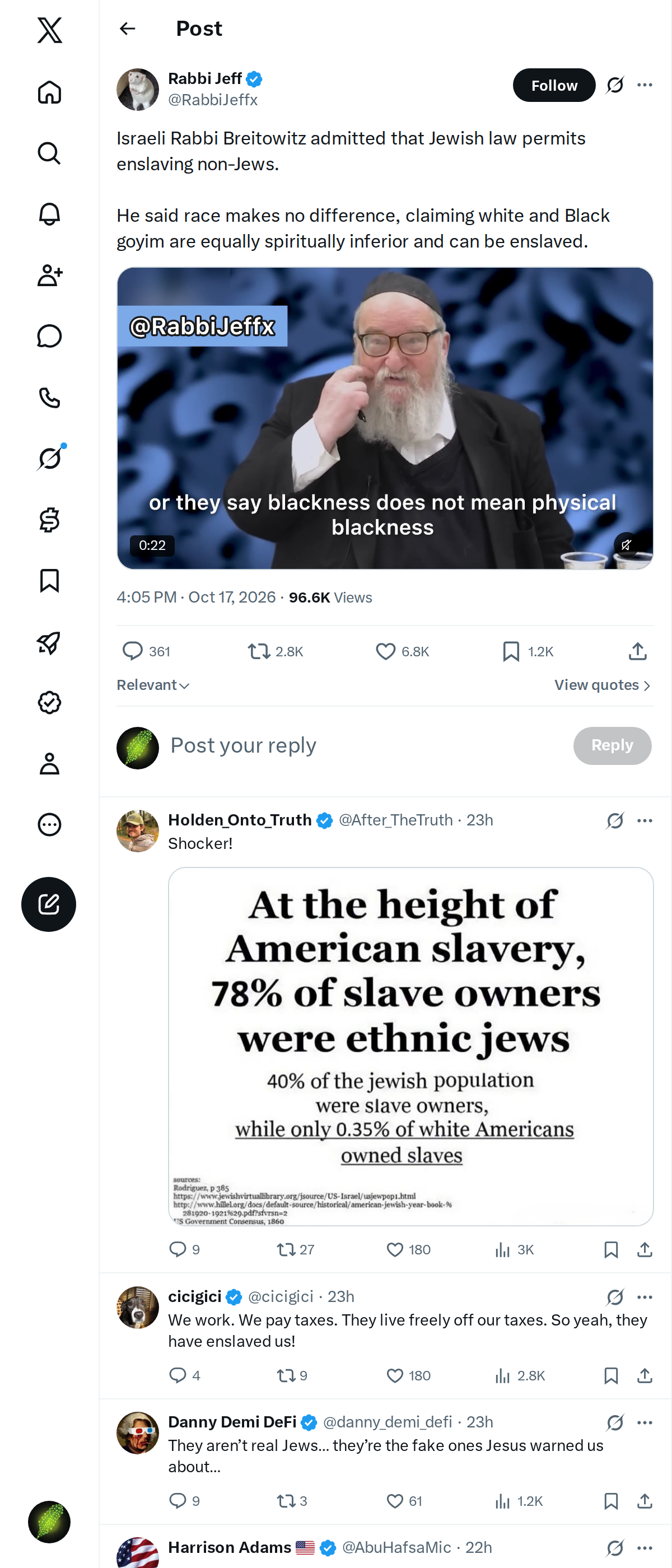 Snapshot 2 of @RabbiJeffx's post from 2026-10-17