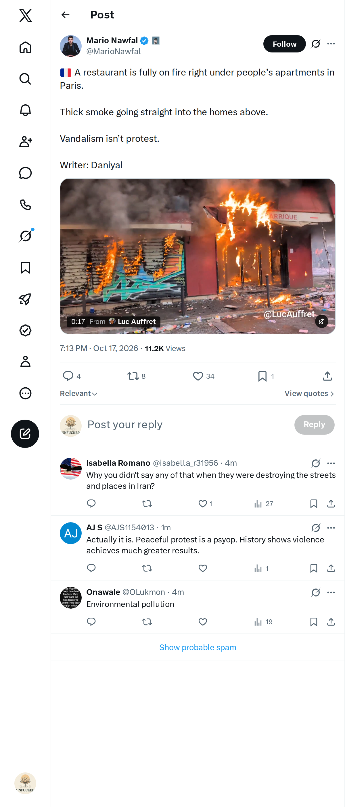 Snapshot 1 of @MarioNawfal's post from 2026-10-17