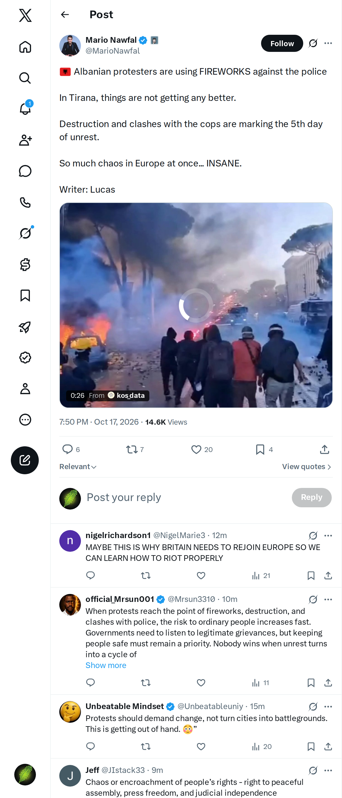 Snapshot 1 of @MarioNawfal's post from 2026-10-17