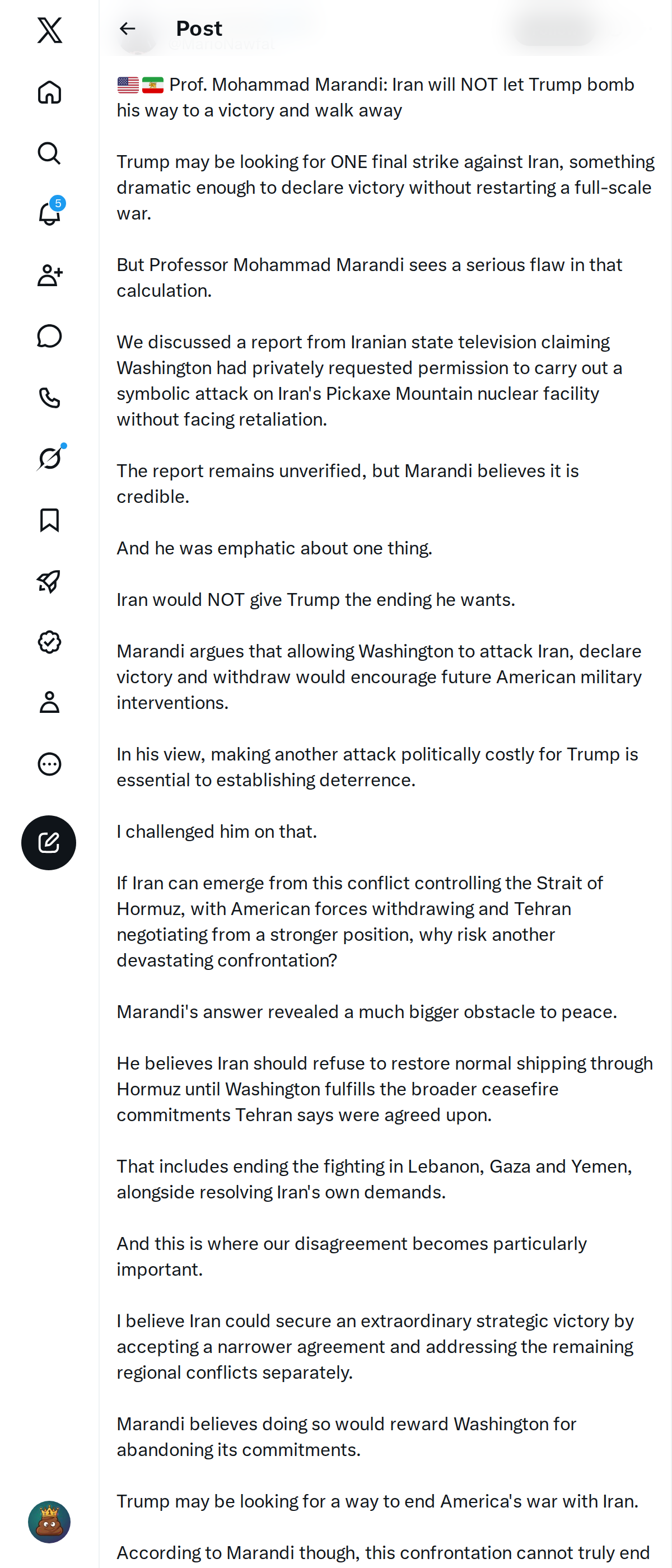 Snapshot 2 of @MarioNawfal's post from 2026-10-17
