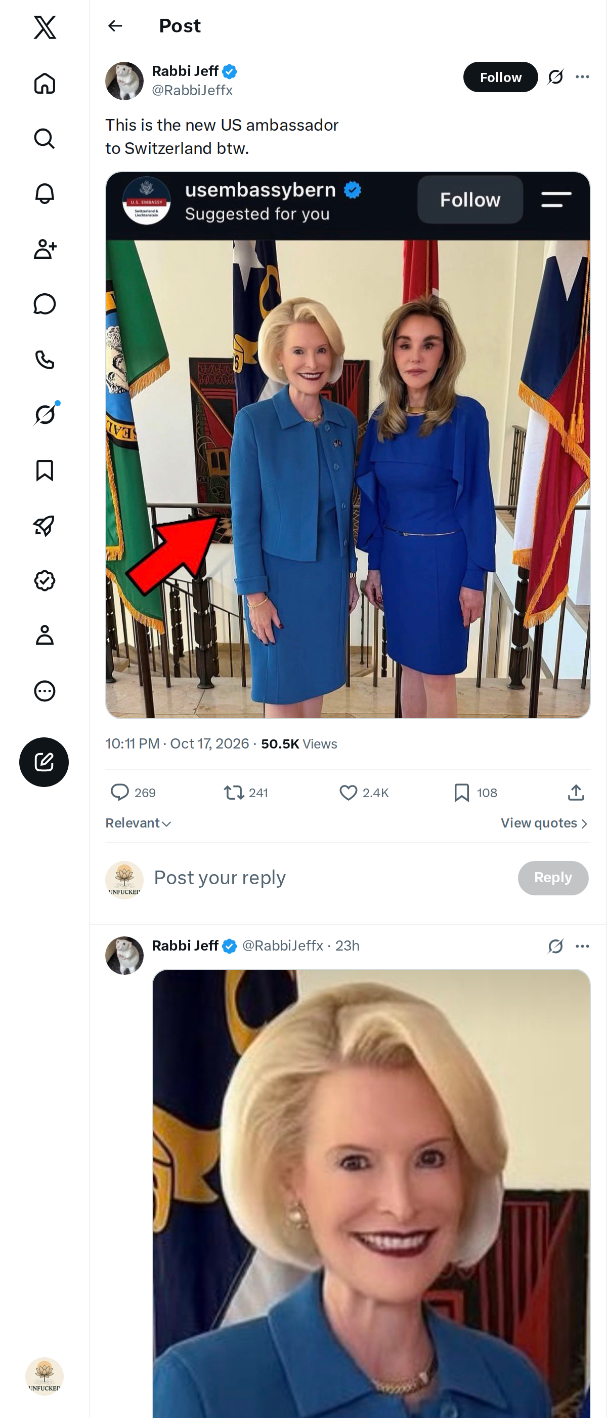 Snapshot 2 of @RabbiJeffx's post from 2026-10-17