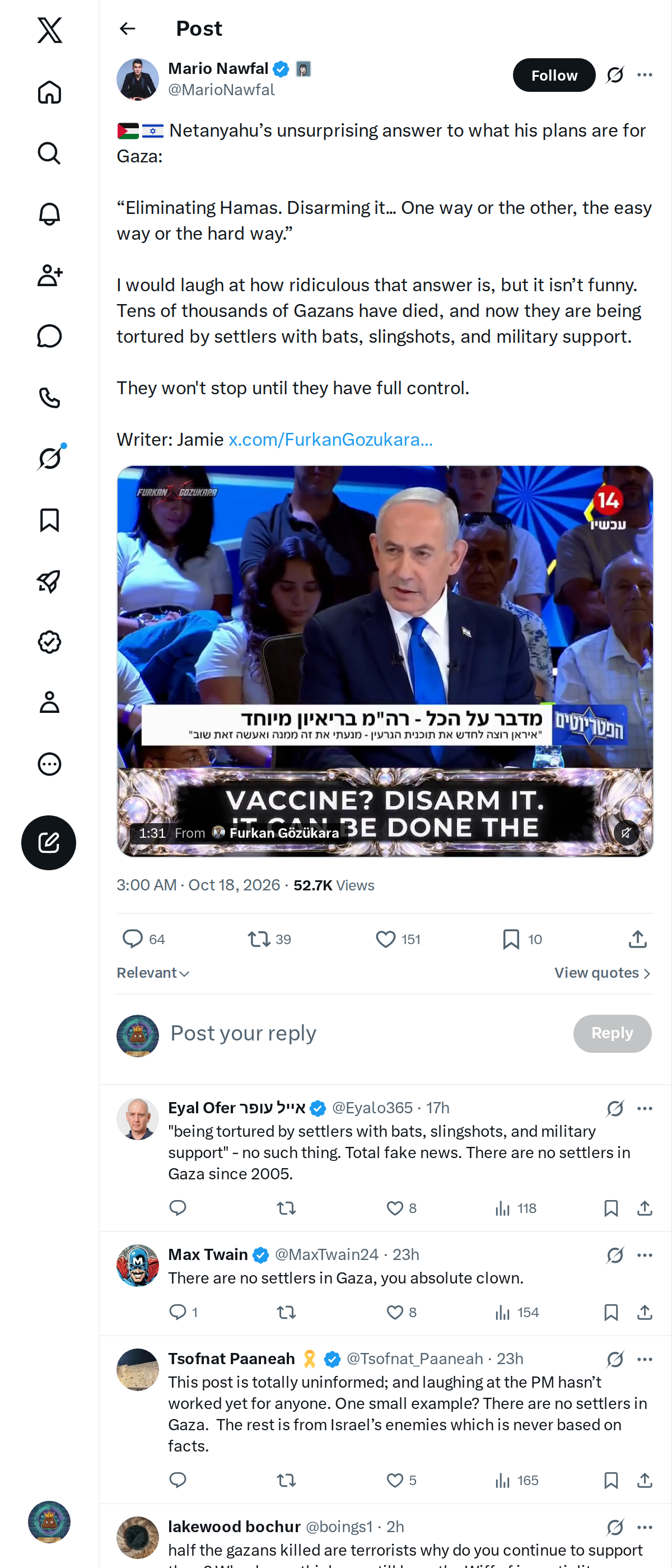 Snapshot 2 of @MarioNawfal's post from 2026-10-18