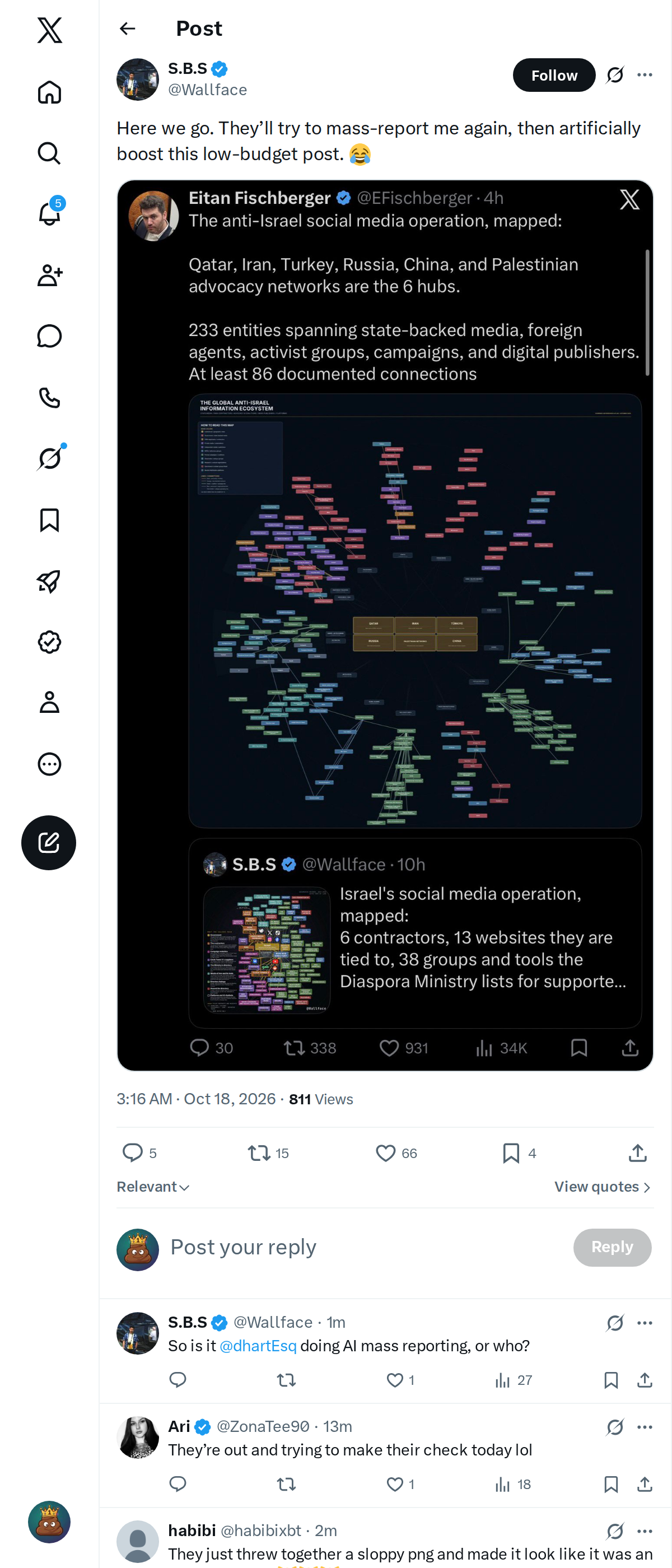 Snapshot 1 of @Wallface's post from 2026-10-18