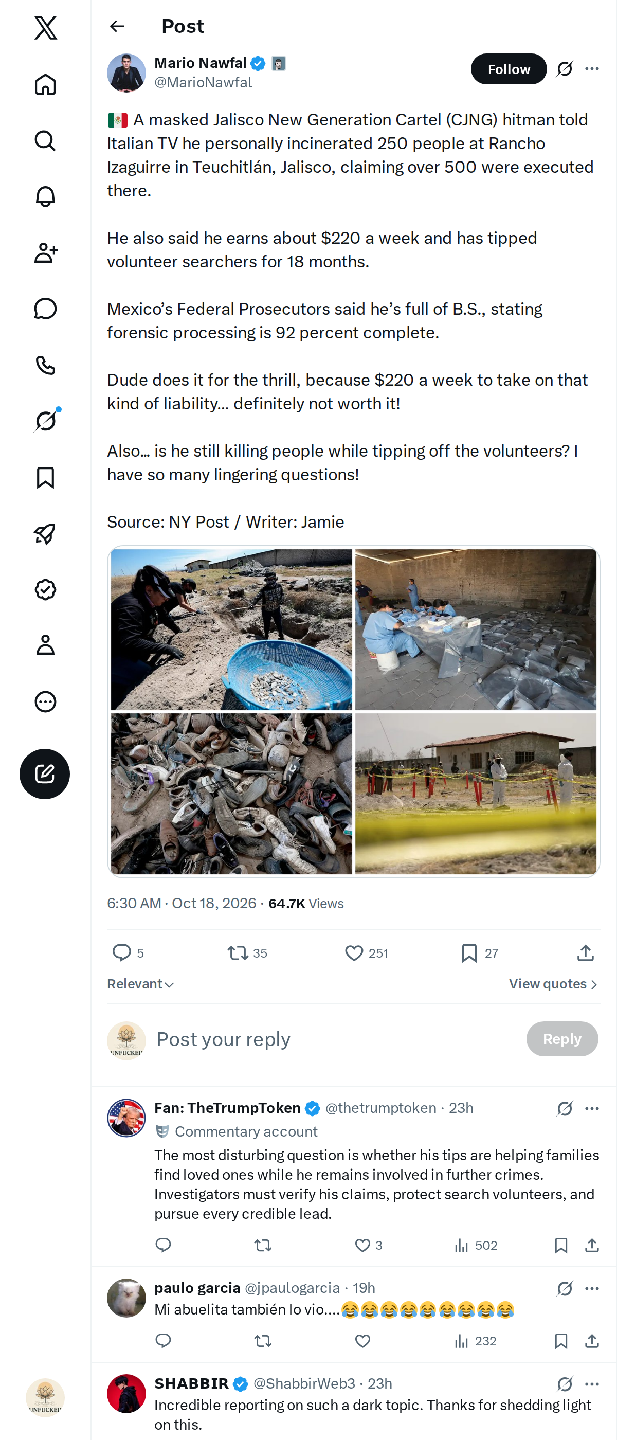 Snapshot 2 of @MarioNawfal's post from 2026-10-18