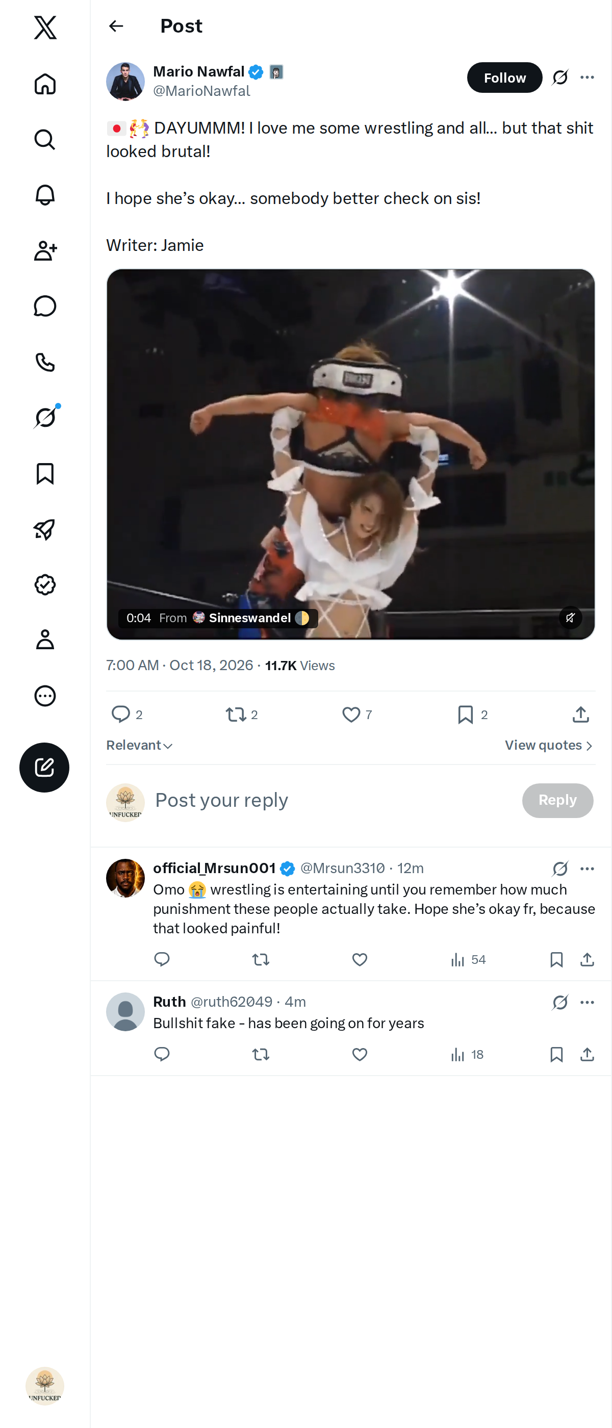 Snapshot 1 of @MarioNawfal's post from 2026-10-18