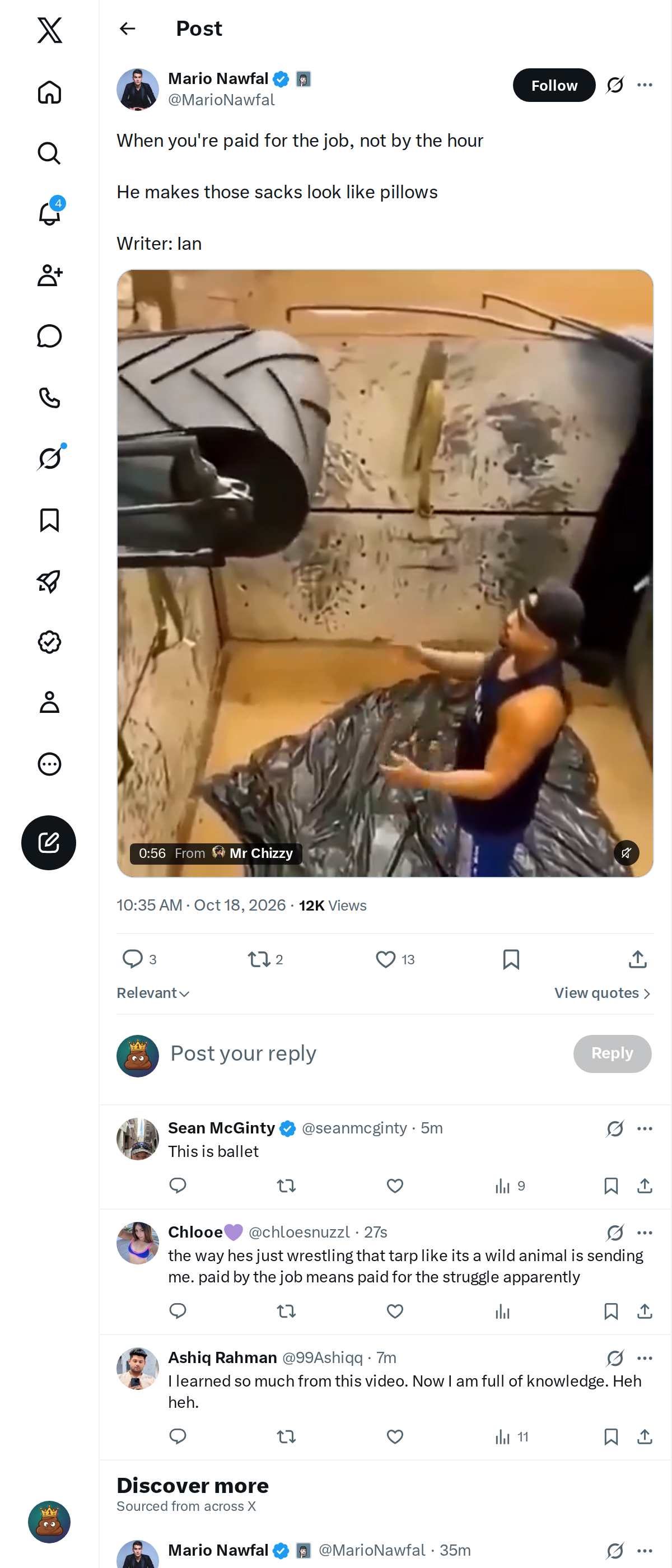 Snapshot 1 of @MarioNawfal's post from 2026-10-18