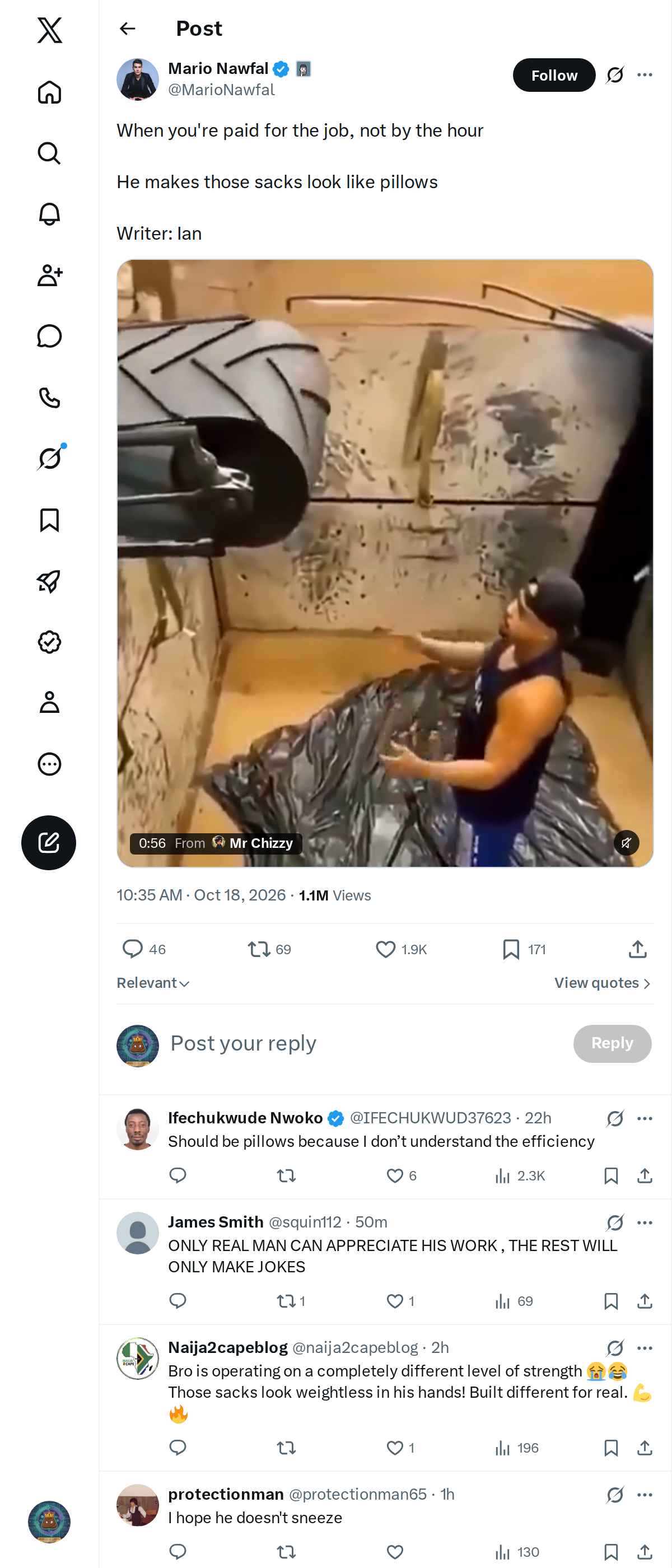 Snapshot 2 of @MarioNawfal's post from 2026-10-18