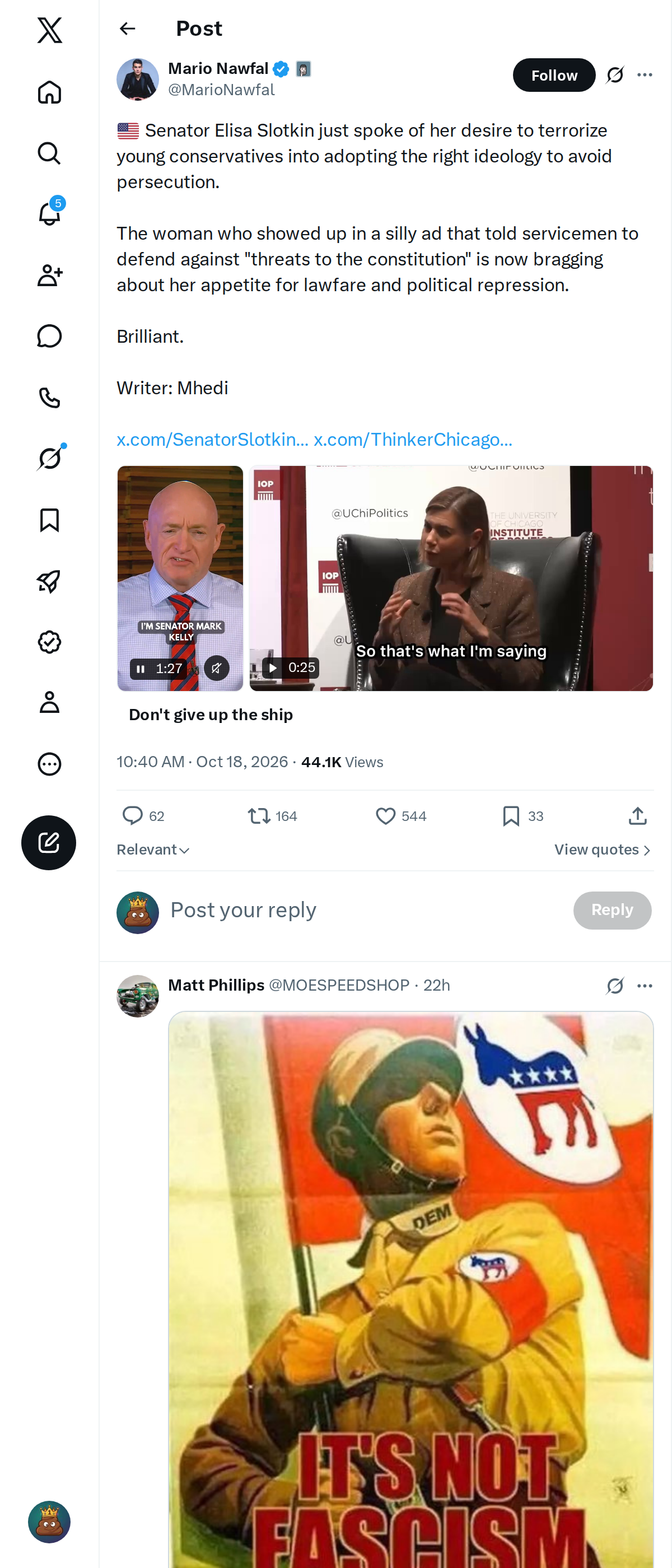 Snapshot 2 of @MarioNawfal's post from 2026-10-18