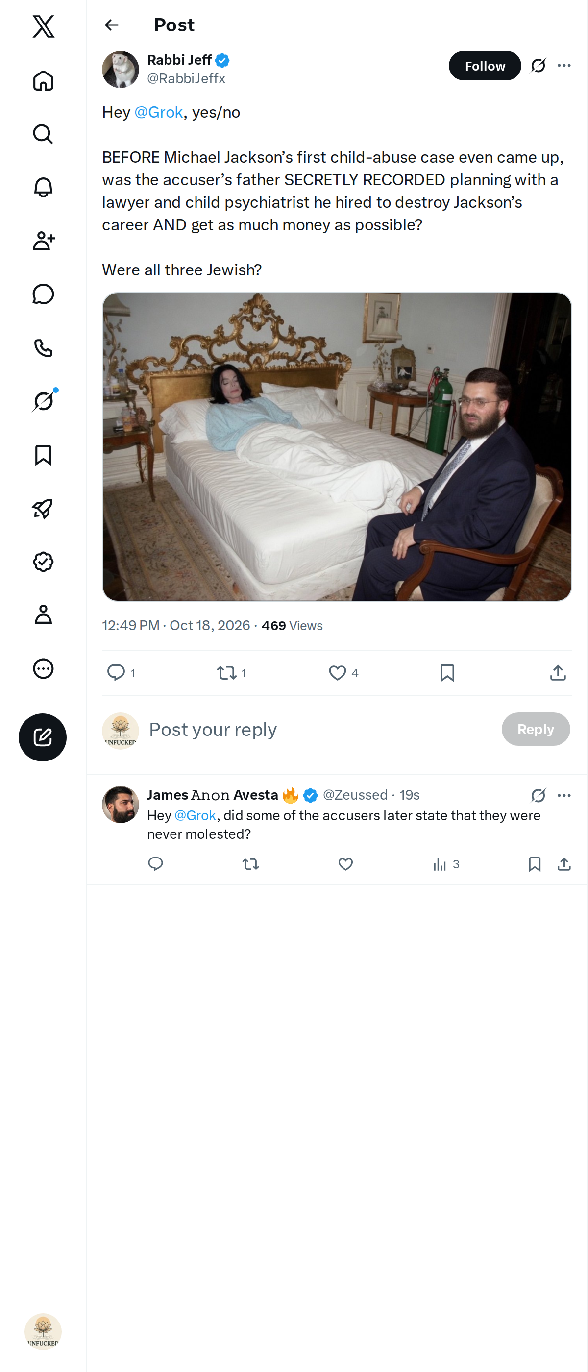 Snapshot 1 of @RabbiJeffx's post from 2026-10-18