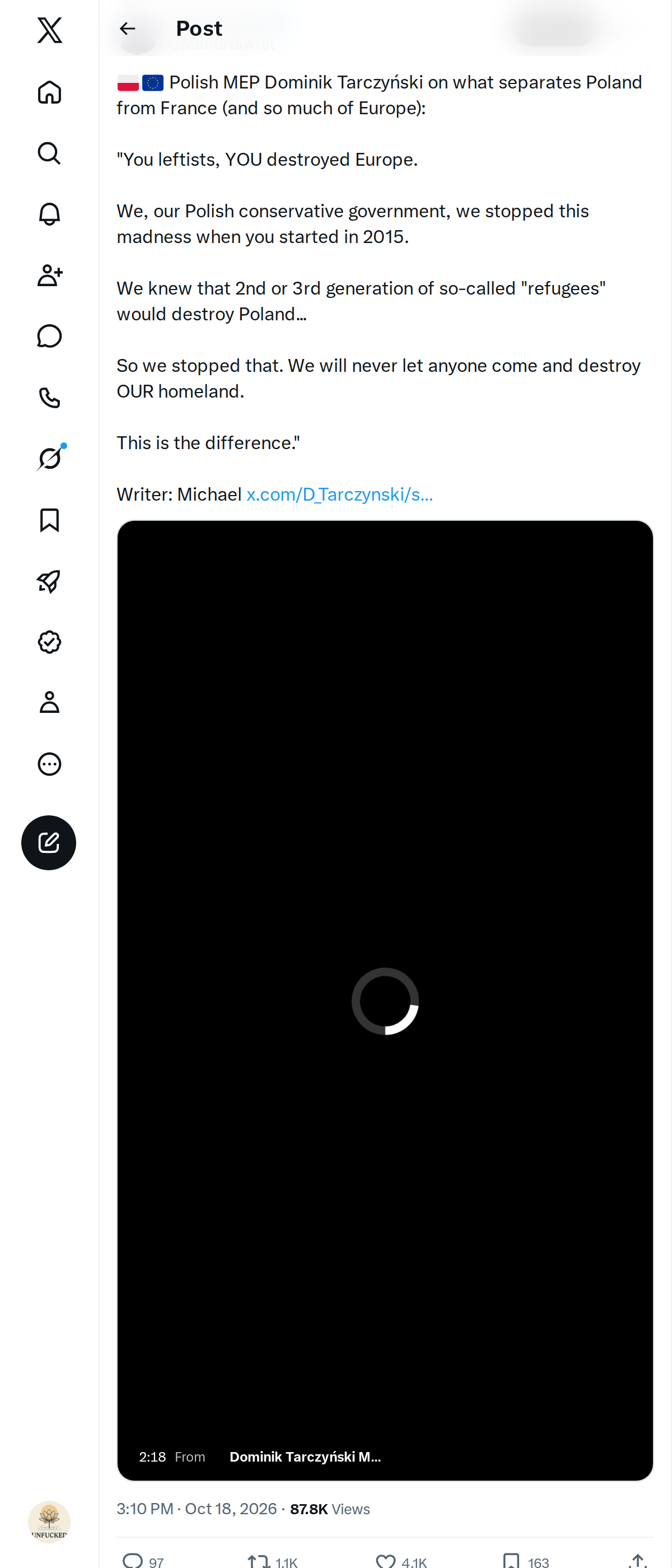 Snapshot 2 of @MarioNawfal's post from 2026-10-18