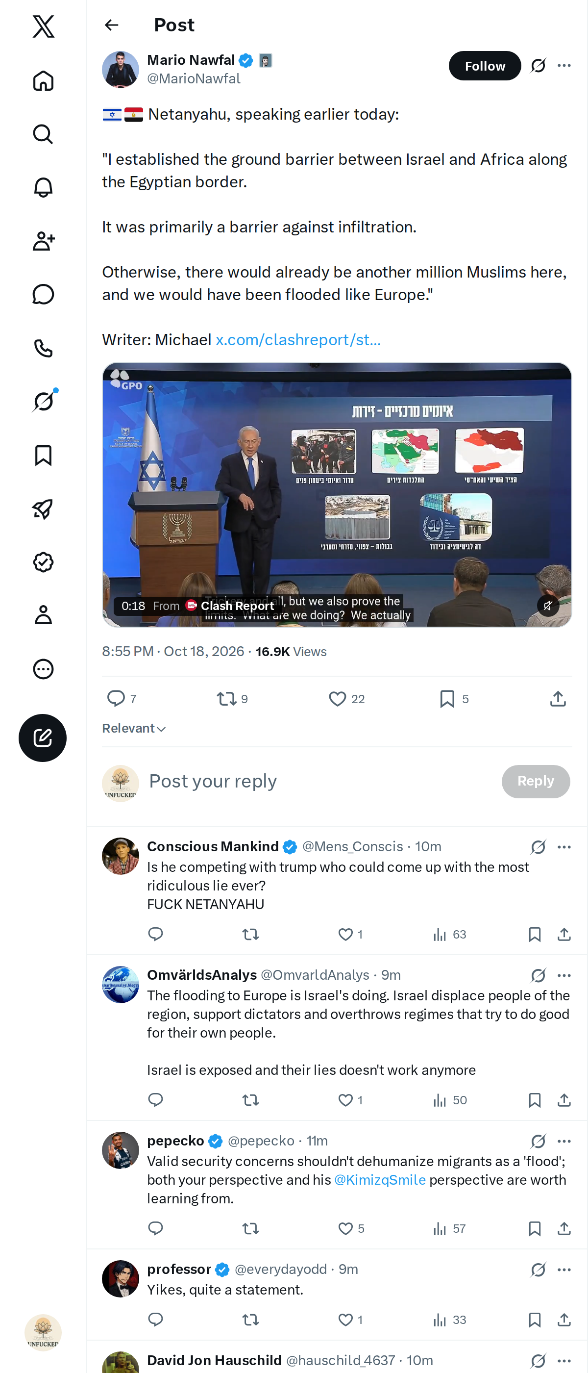 Snapshot 1 of @MarioNawfal's post from 2026-10-18
