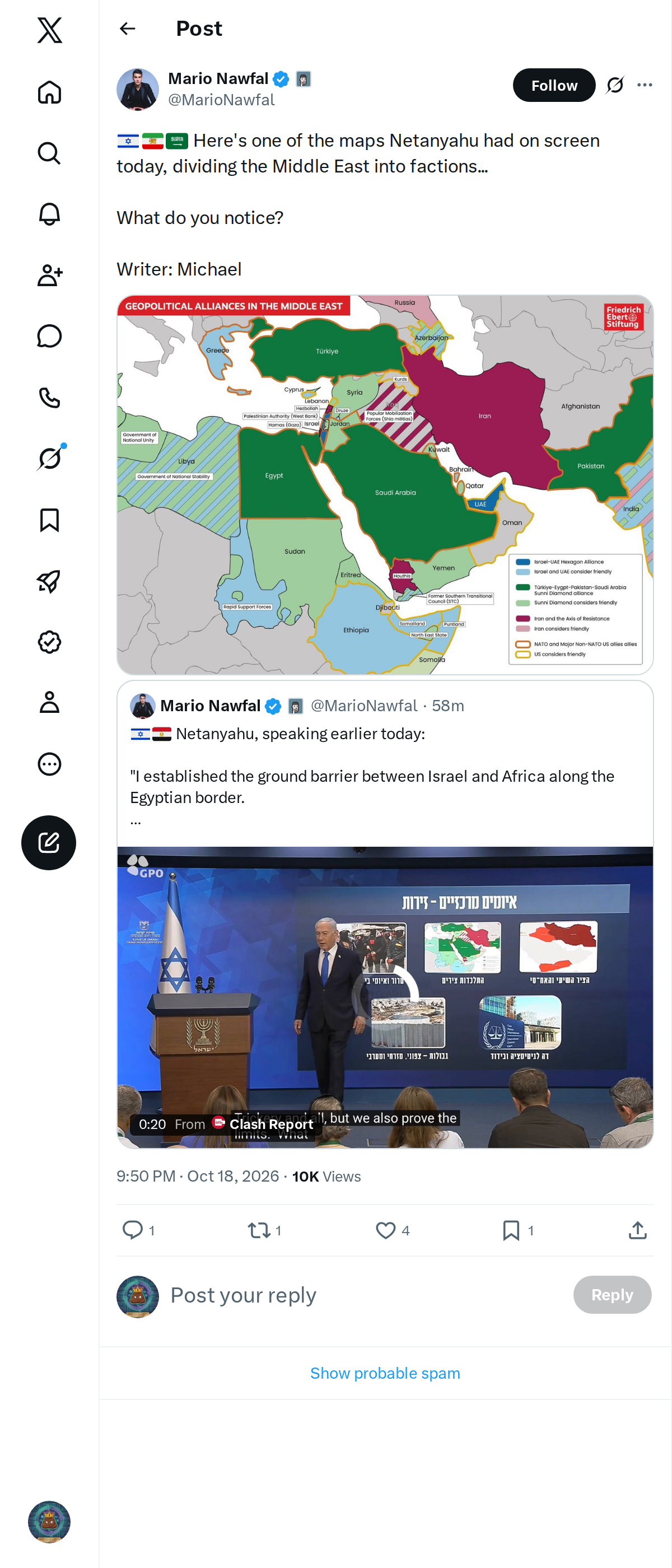 Snapshot 1 of @MarioNawfal's post from 2026-10-18