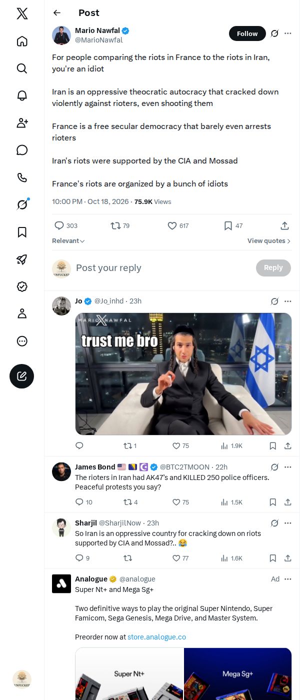 Snapshot 2 of @MarioNawfal's post from 2026-10-18