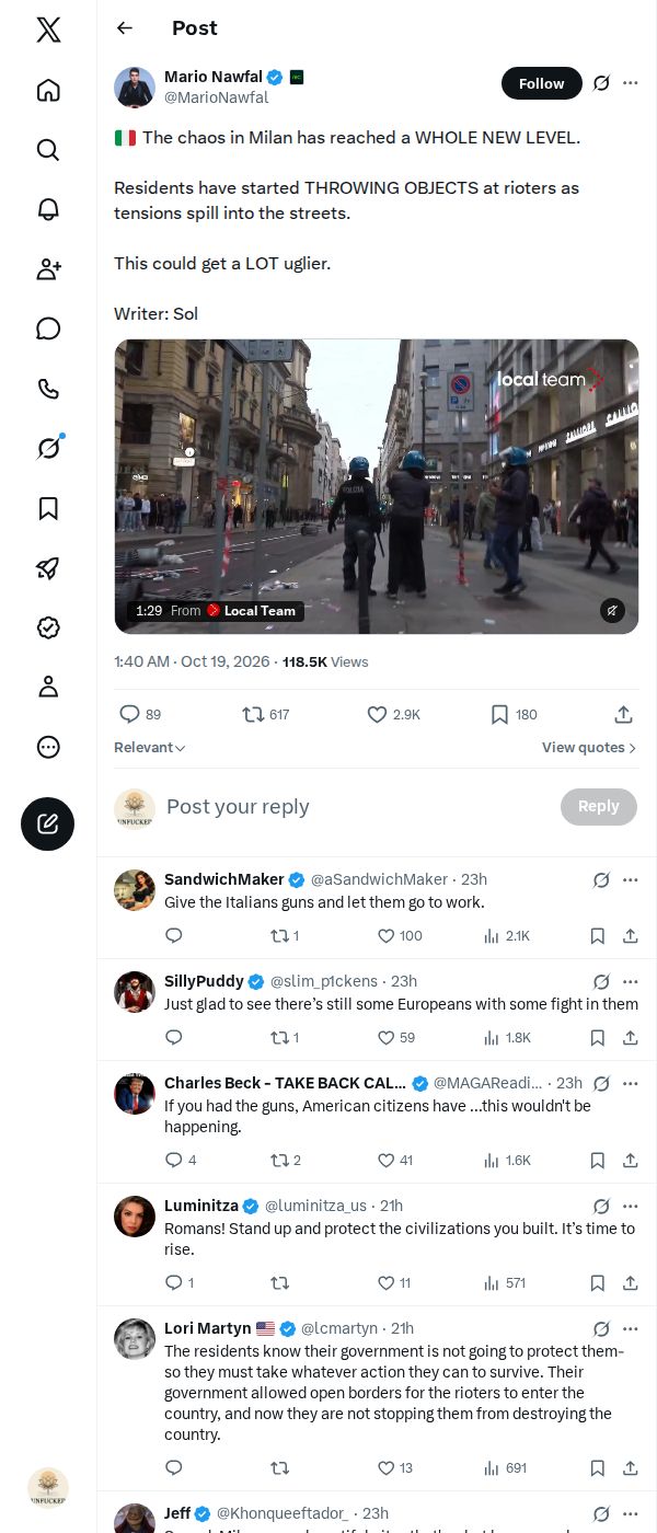 Snapshot 2 of @MarioNawfal's post from 2026-10-18