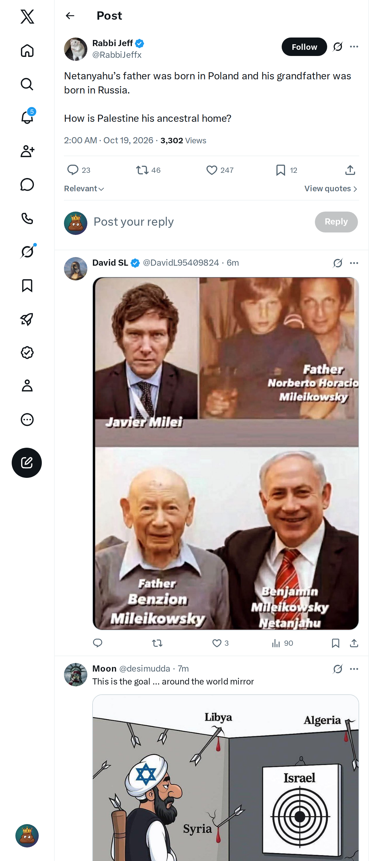 Snapshot 1 of @RabbiJeffx's post from 2026-10-19