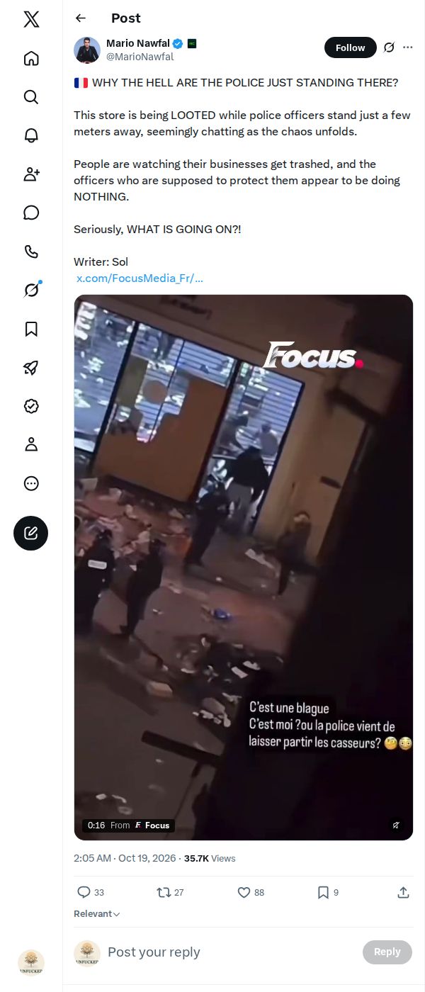 Snapshot 2 of @MarioNawfal's post from 2026-10-19