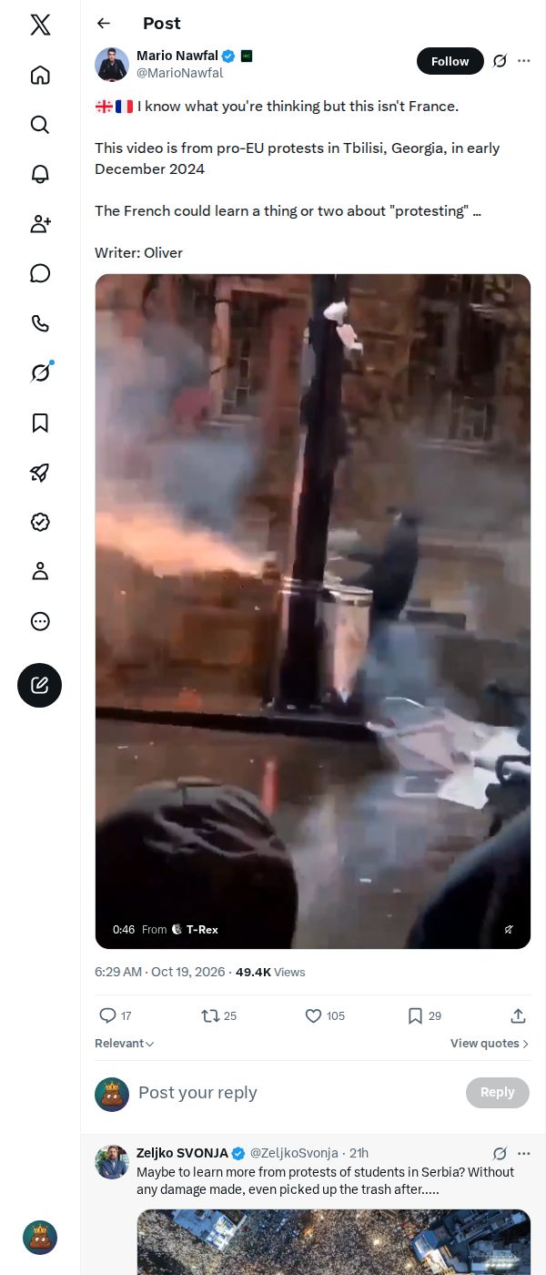 Snapshot 2 of @MarioNawfal's post from 2026-10-19