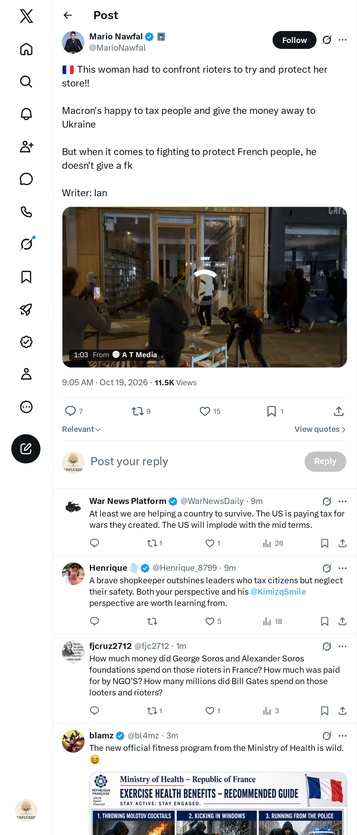 Snapshot 1 of @MarioNawfal's post from 2026-10-19