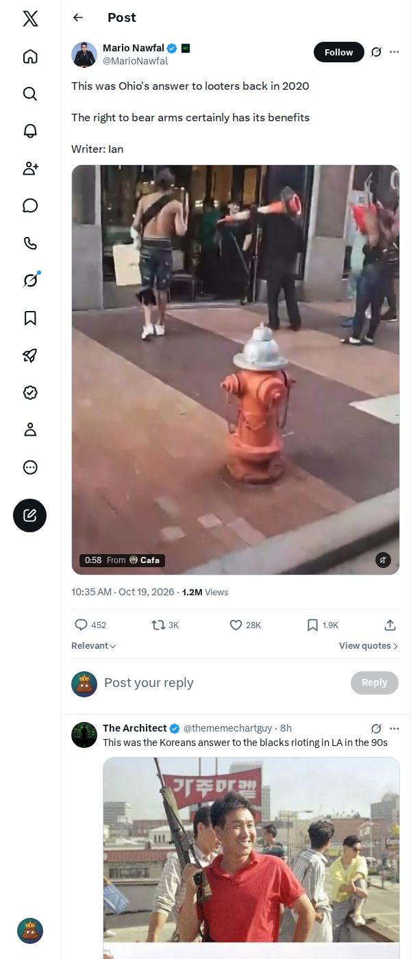 Snapshot 2 of @MarioNawfal's post from 2026-10-19