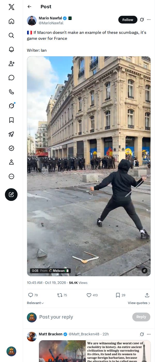 Snapshot 2 of @MarioNawfal's post from 2026-10-19