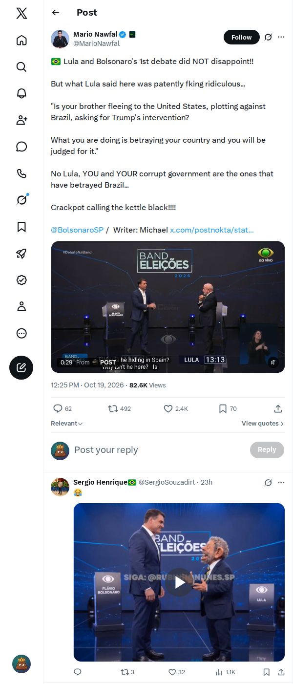 Snapshot 2 of @MarioNawfal's post from 2026-10-19