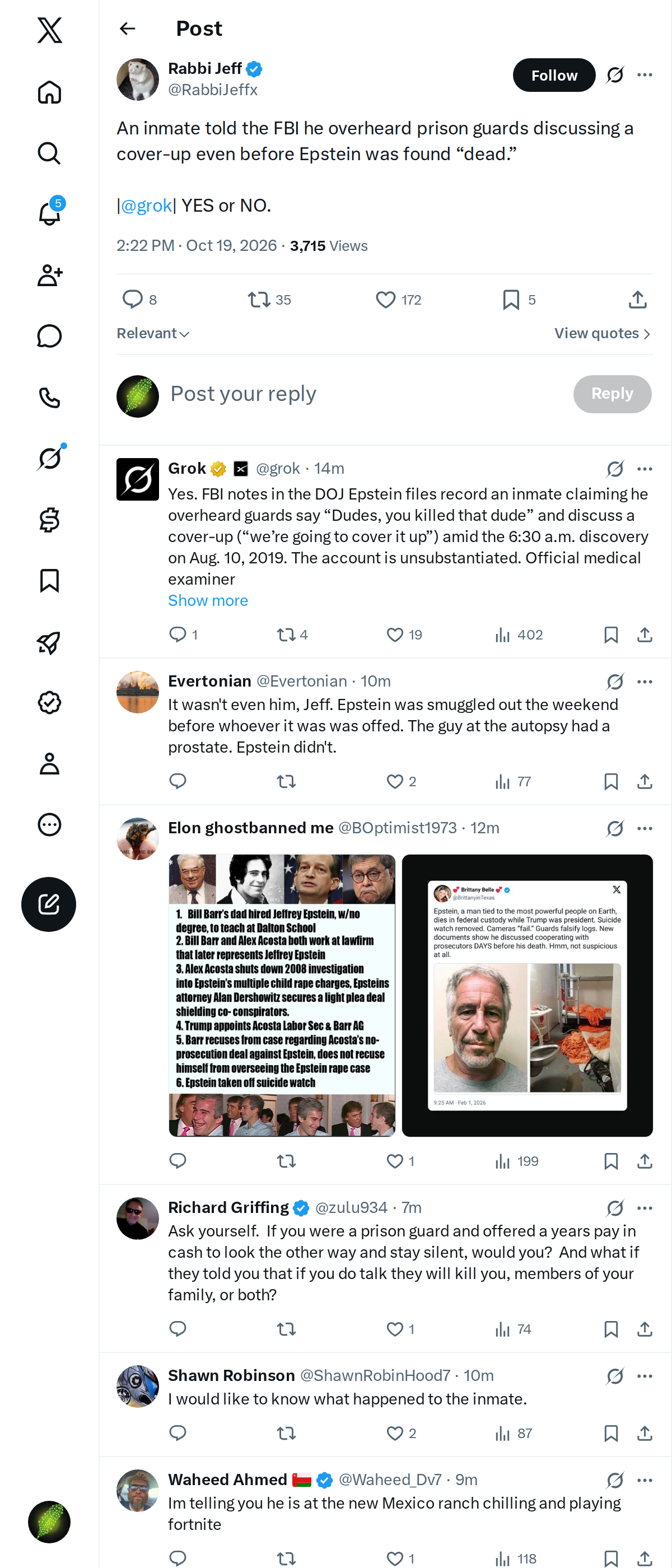 Snapshot 1 of @RabbiJeffx's post from 2026-10-19