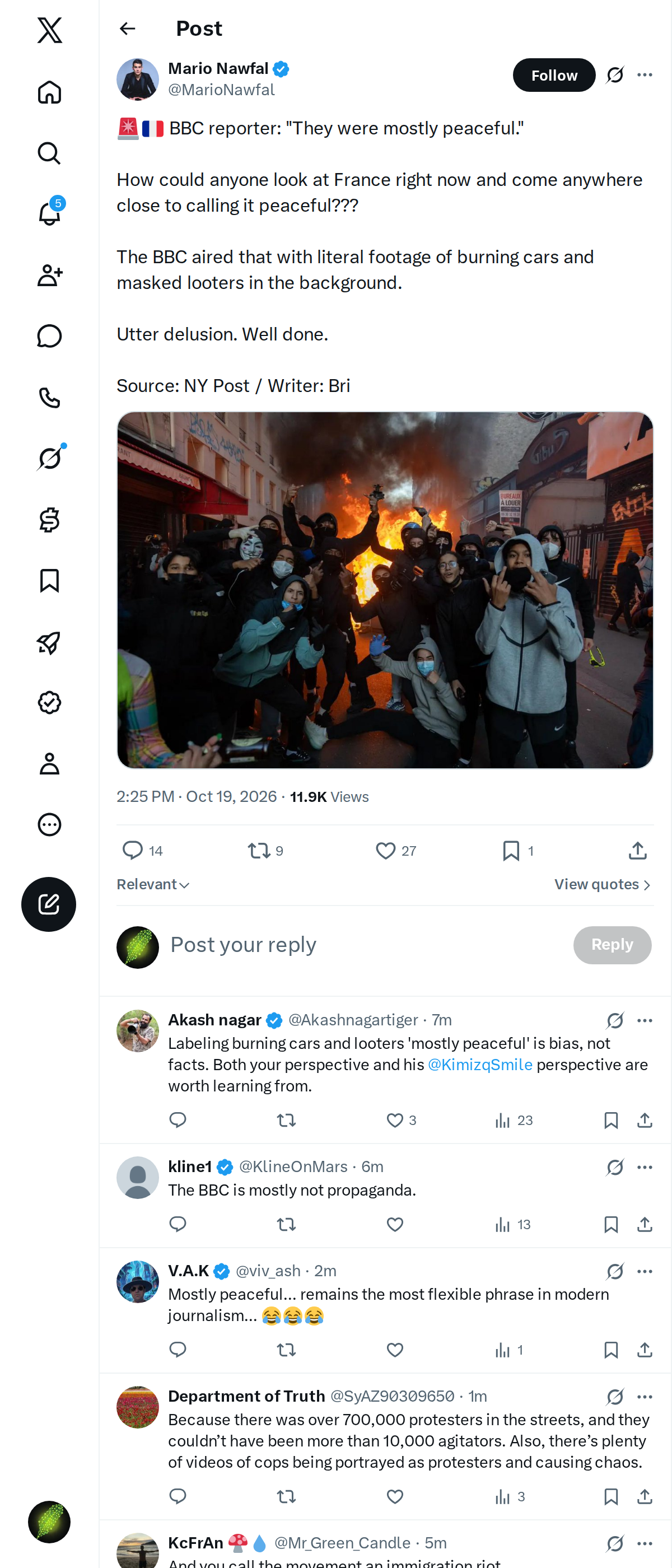 Snapshot 1 of @MarioNawfal's post from 2026-10-19