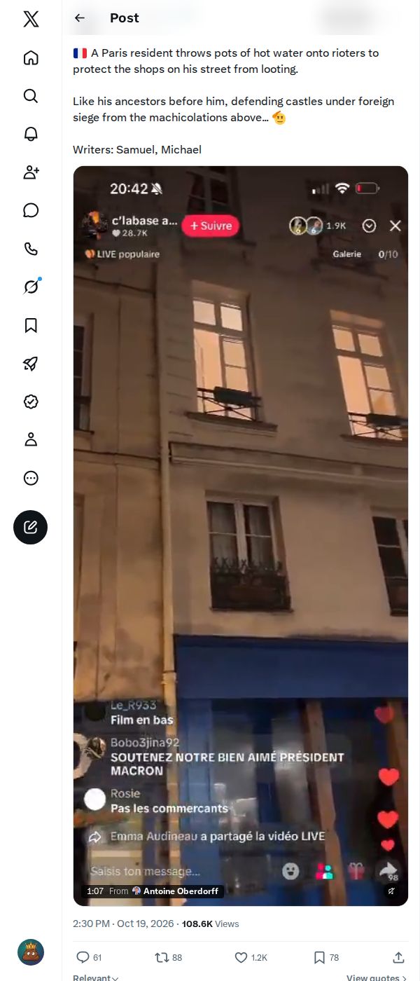 Snapshot 2 of @MarioNawfal's post from 2026-10-19