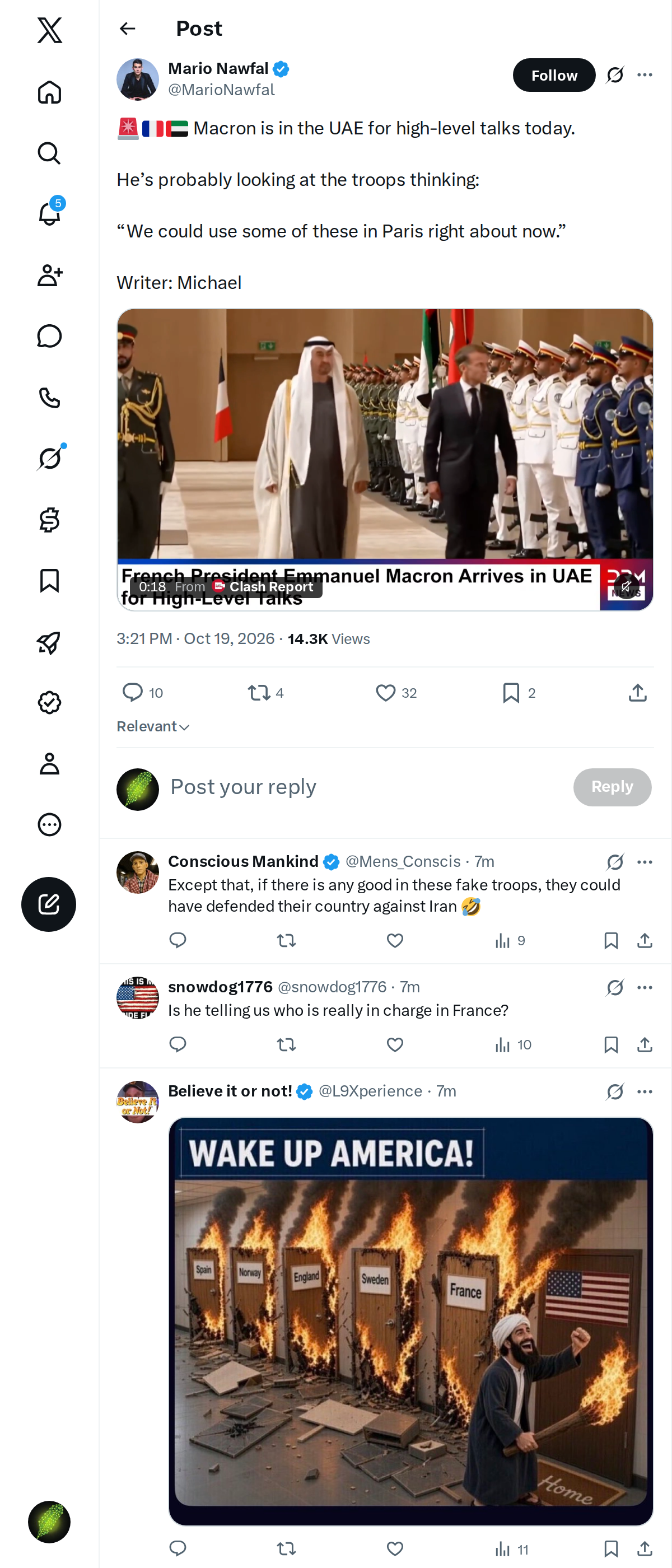 Snapshot 1 of @MarioNawfal's post from 2026-10-19