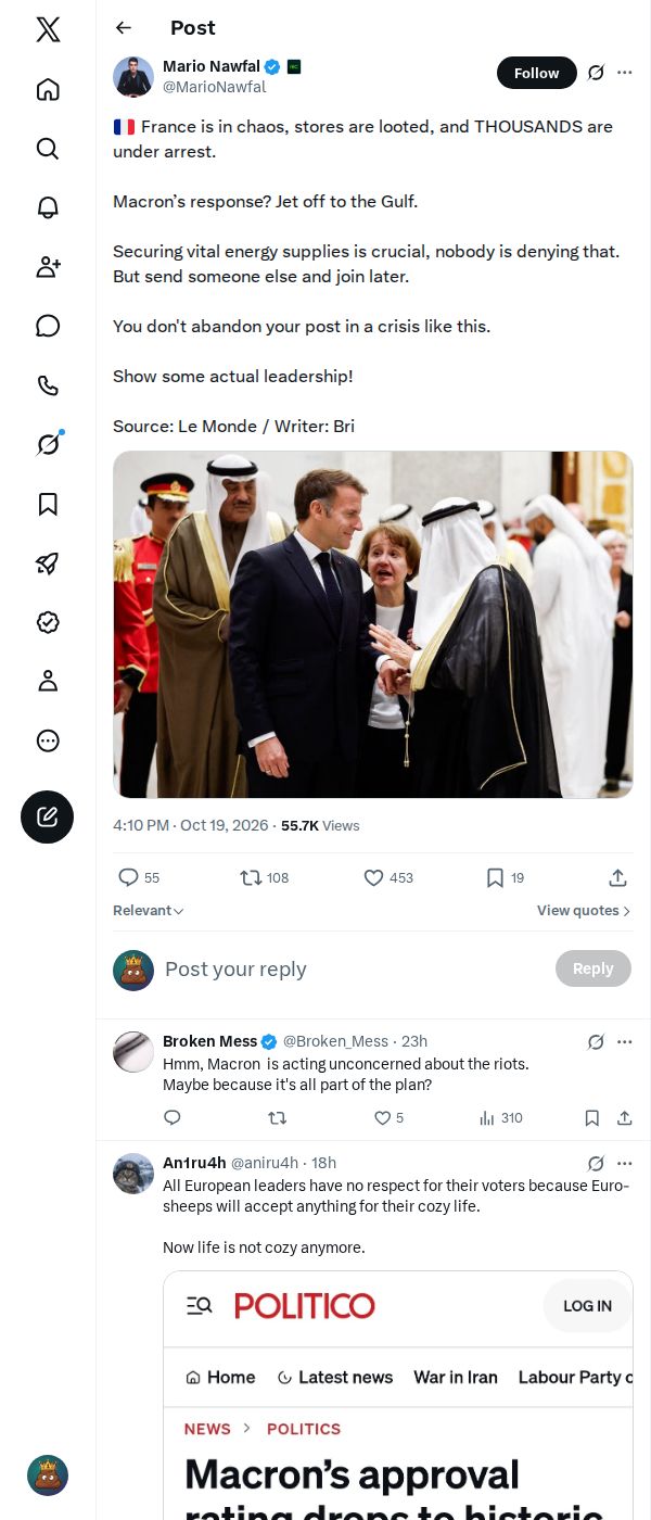 Snapshot 2 of @MarioNawfal's post from 2026-10-19