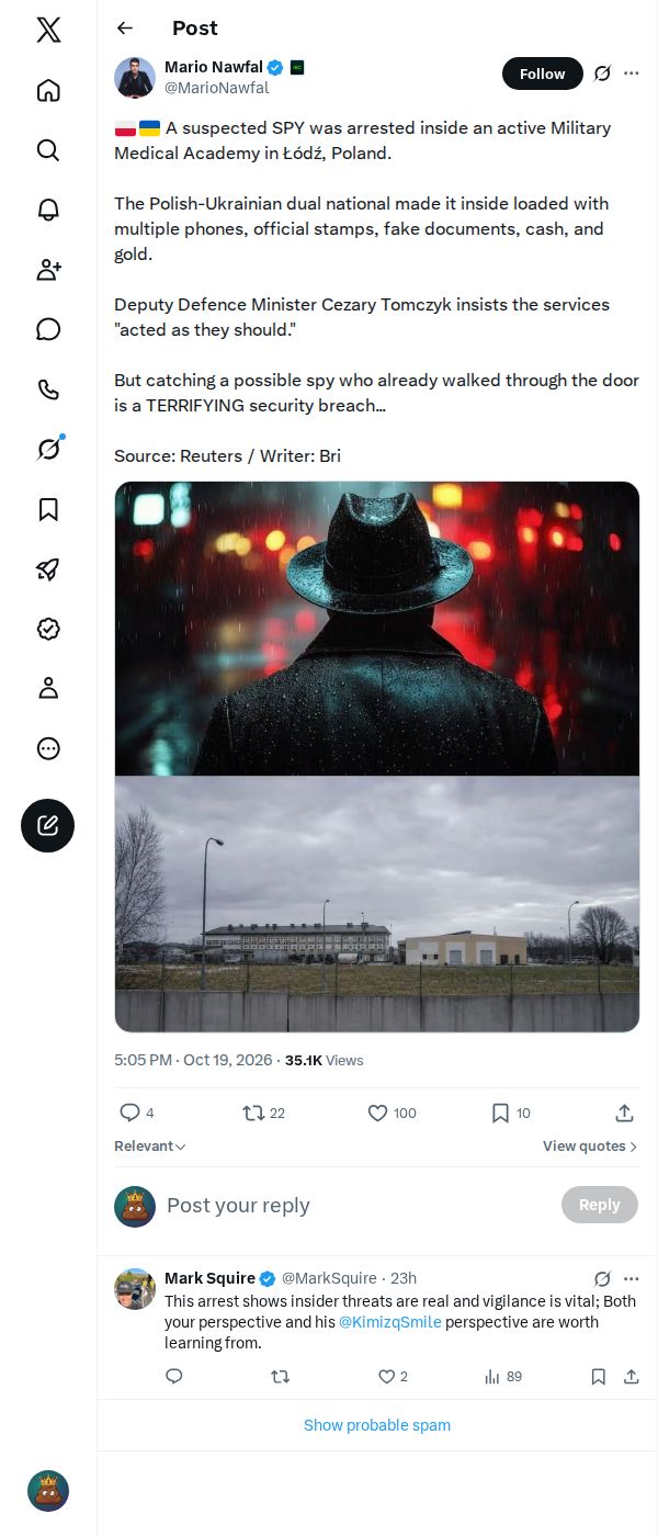 Snapshot 2 of @MarioNawfal's post from 2026-10-19