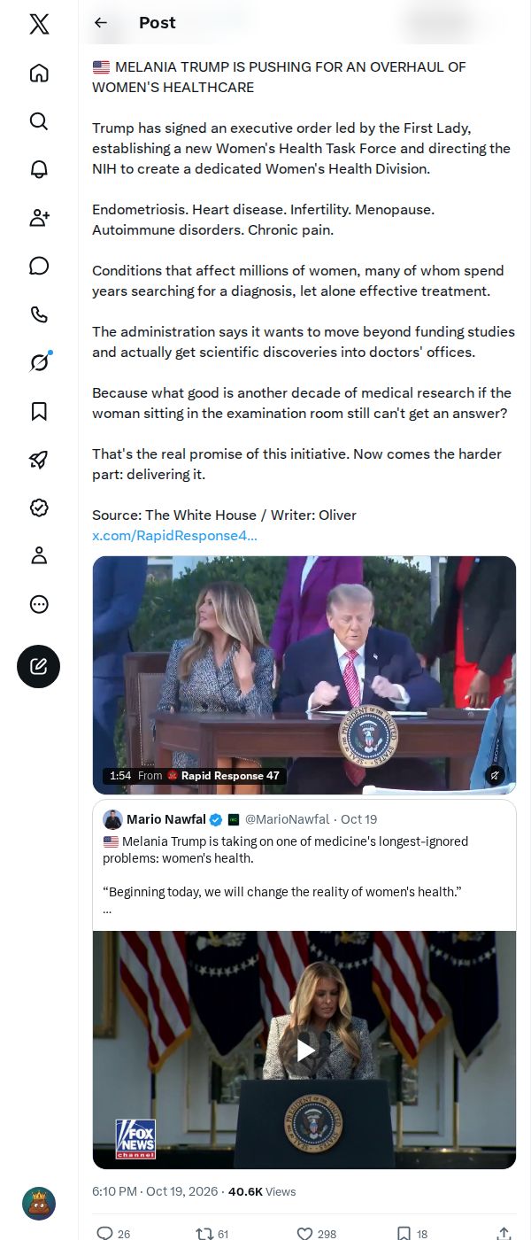 Snapshot 2 of @MarioNawfal's post from 2026-10-19