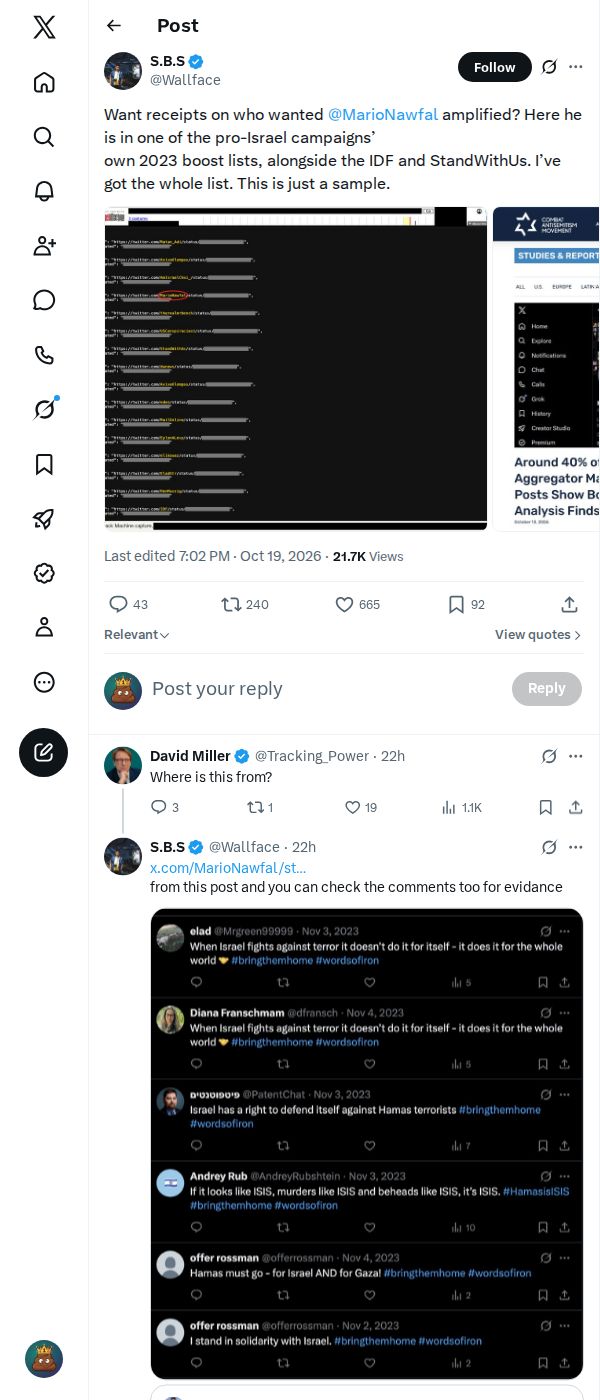 Snapshot 2 of @Wallface's post from 2026-10-19