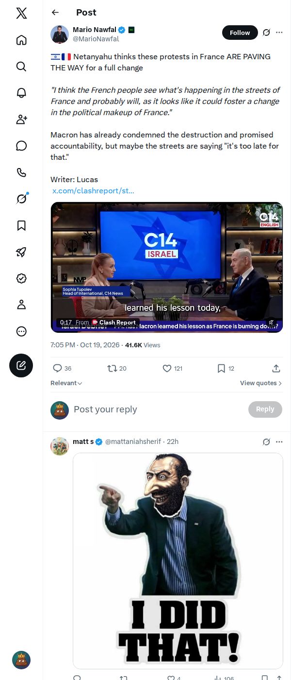 Snapshot 2 of @MarioNawfal's post from 2026-10-19