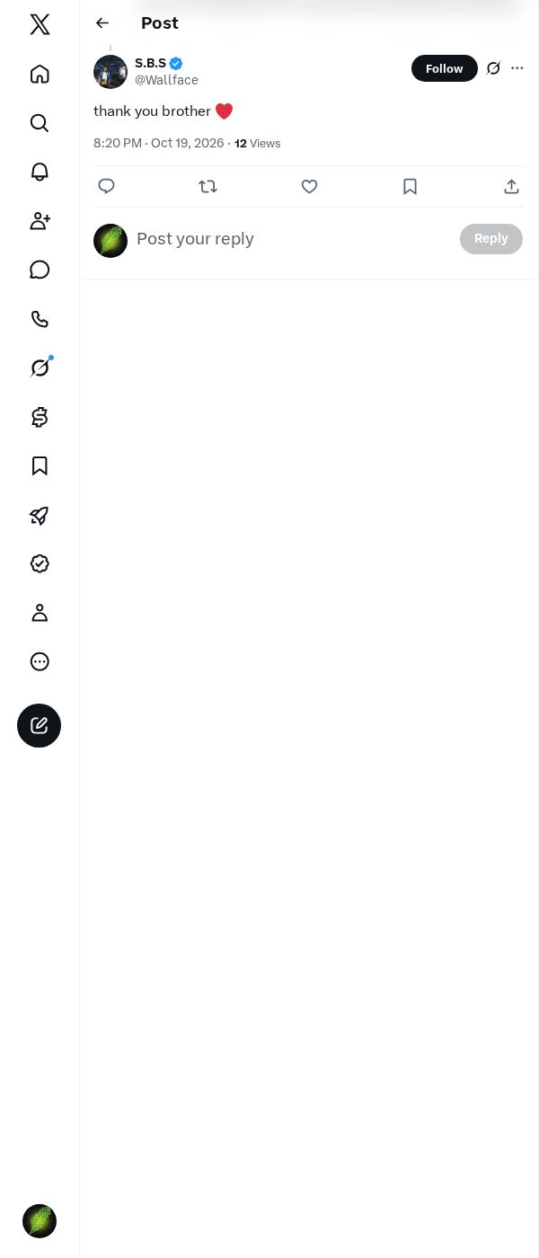 Snapshot 1 of @Wallface's post from 2026-10-19