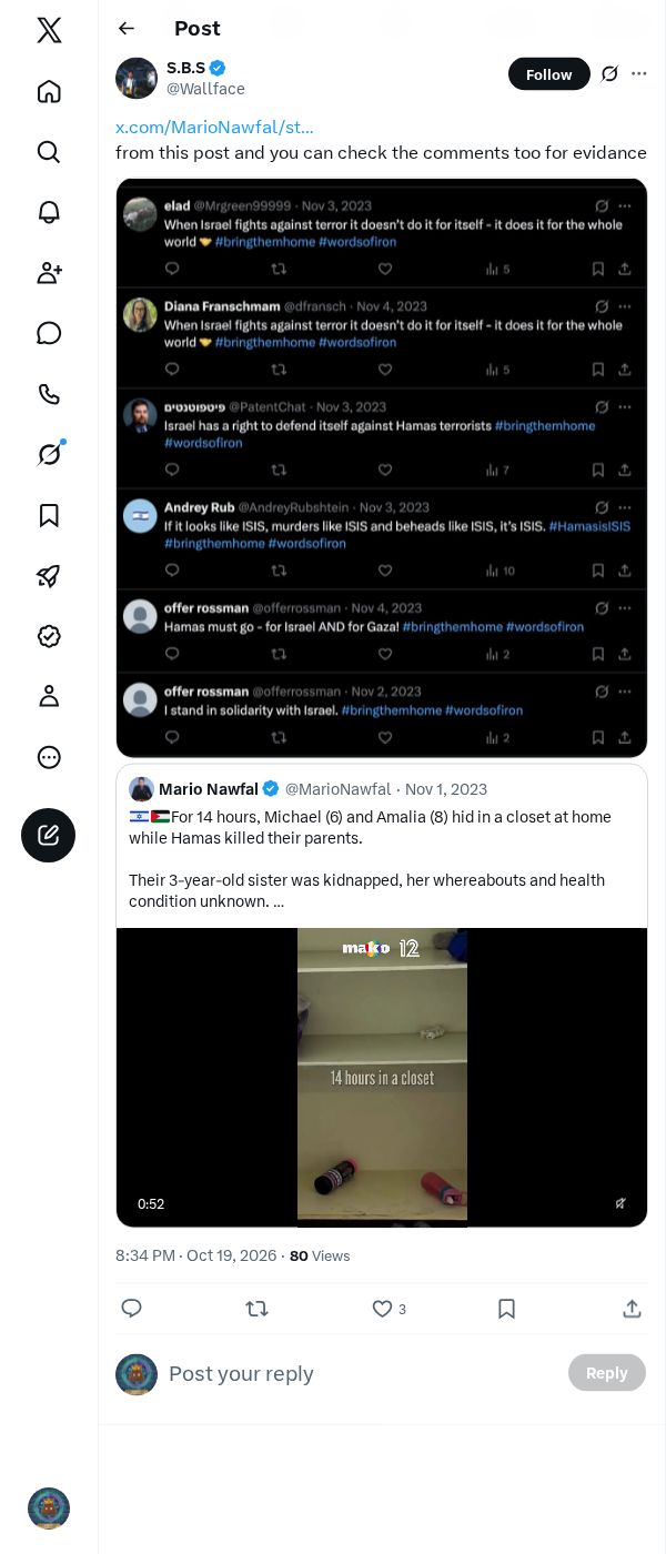 Snapshot 1 of @Wallface's post from 2026-10-19