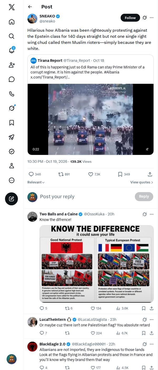 Snapshot 2 of @sneako's post from 2026-10-19